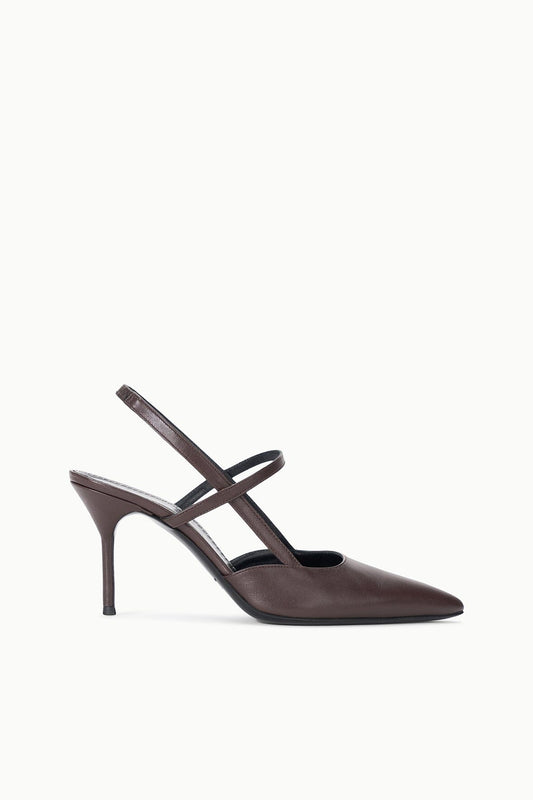 STAUD | Sebastian High Heel Slingback Espresso