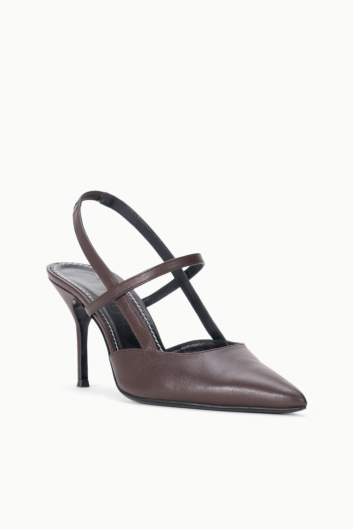 STAUD | Sebastian High Heel Slingback Espresso