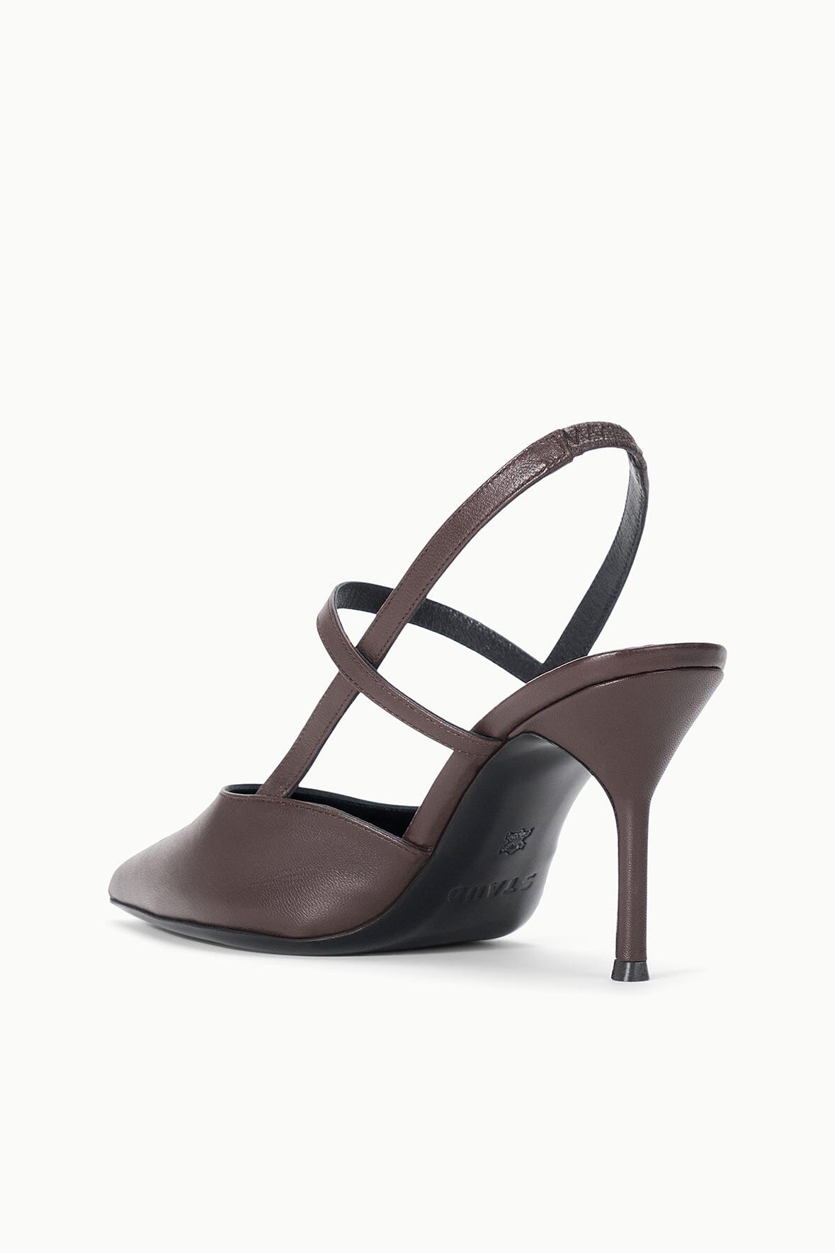 STAUD | Sebastian High Heel Slingback Espresso
