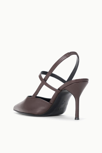 STAUD | Sebastian High Heel Slingback Espresso