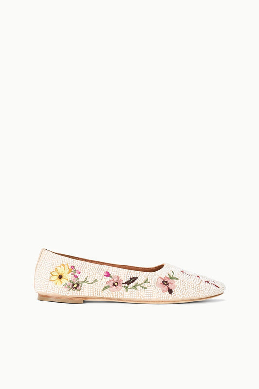 STAUD | Alba Ballet Flat Do Not Disturb