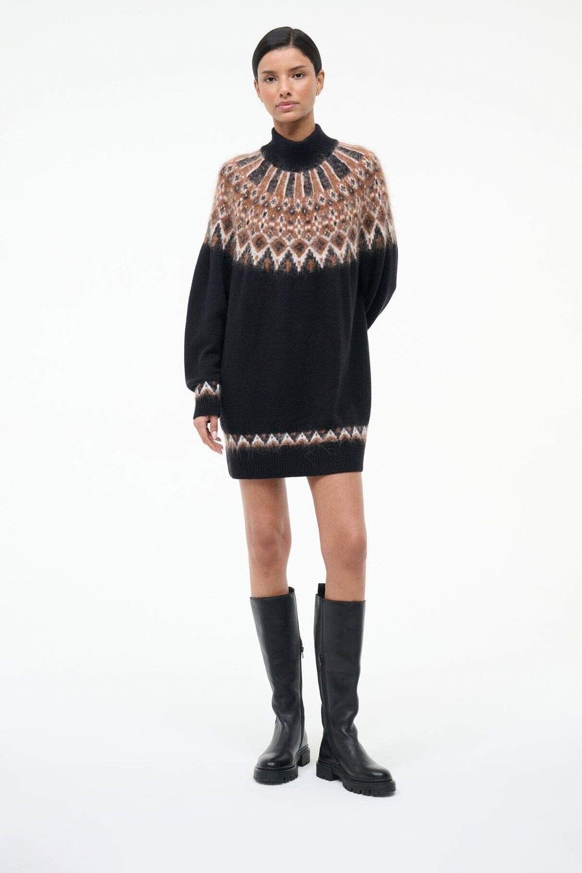 STAUD | Henry Knee Boot Black