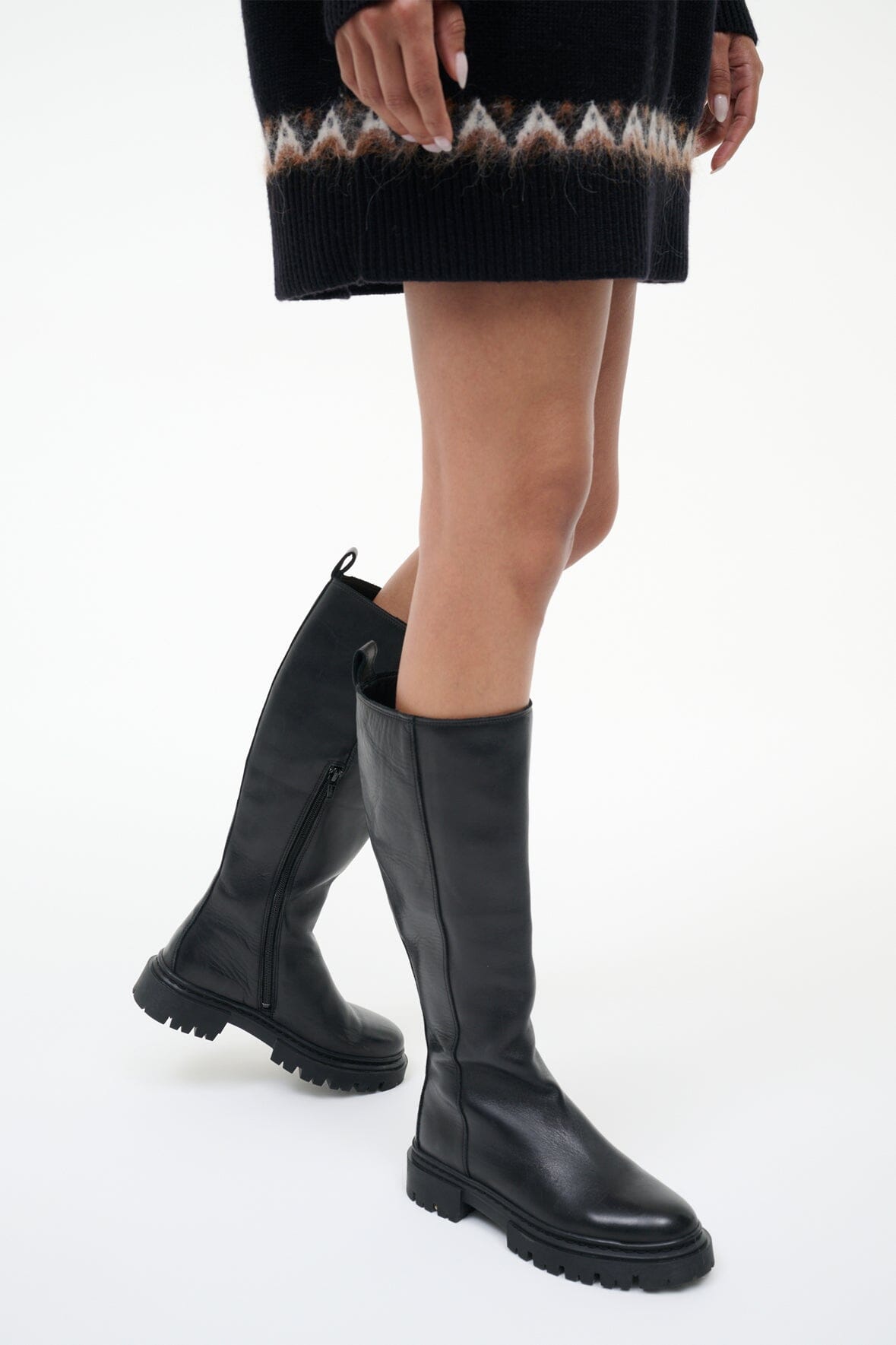 STAUD | Henry Knee Boot Black