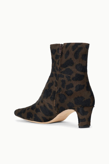 STAUD | Wally Ankle Boot Leopard