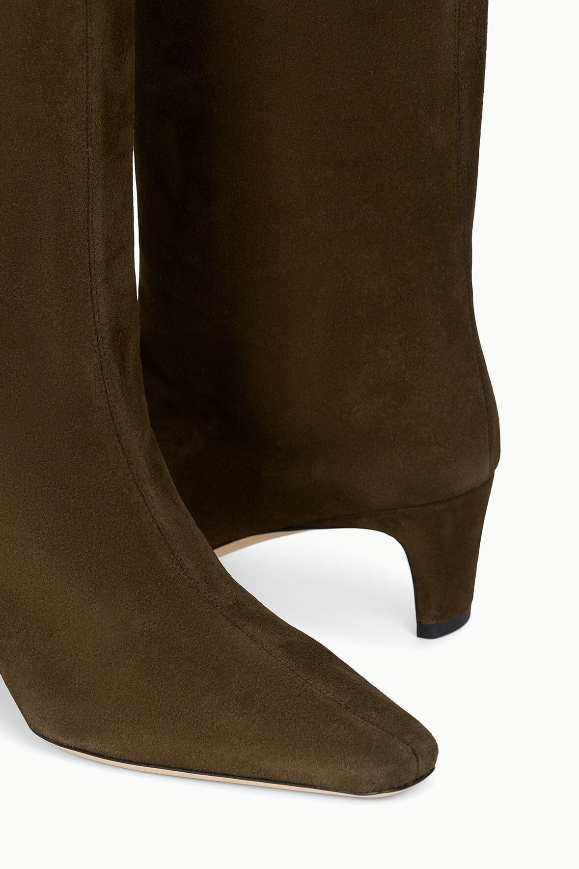 STAUD | Wally Boot Truffle Suede