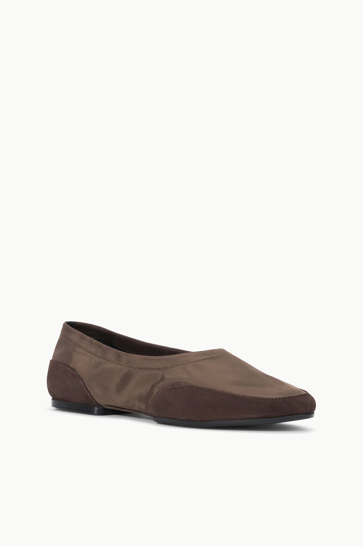 STAUD | Alba Sport Ballet Flat Espresso