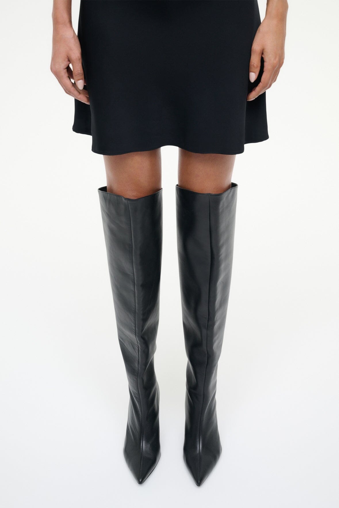STAUD | Sebastian Over The Knee Boot Black