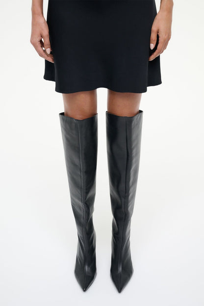 STAUD | Sebastian Over The Knee Boot Black