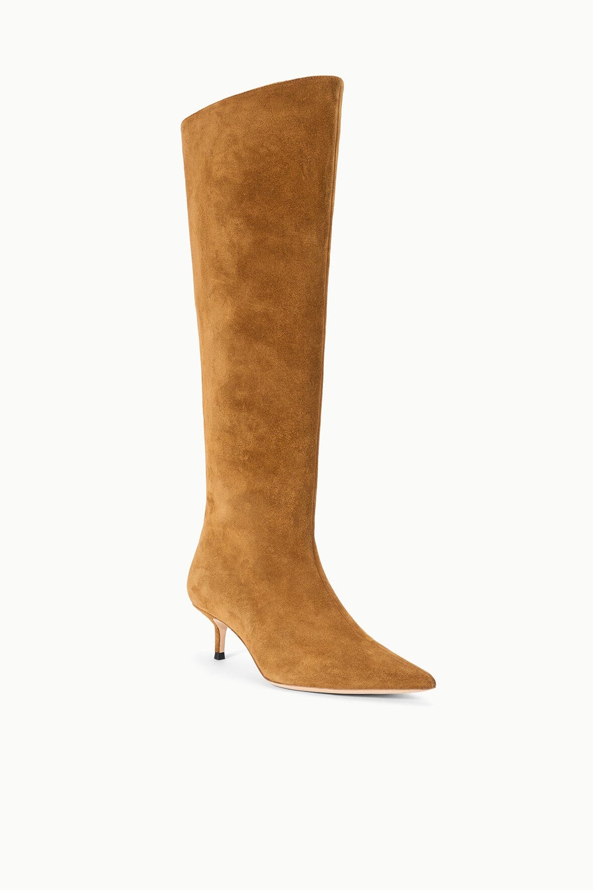STAUD | Sebastian Kitten Heel Boot Tan