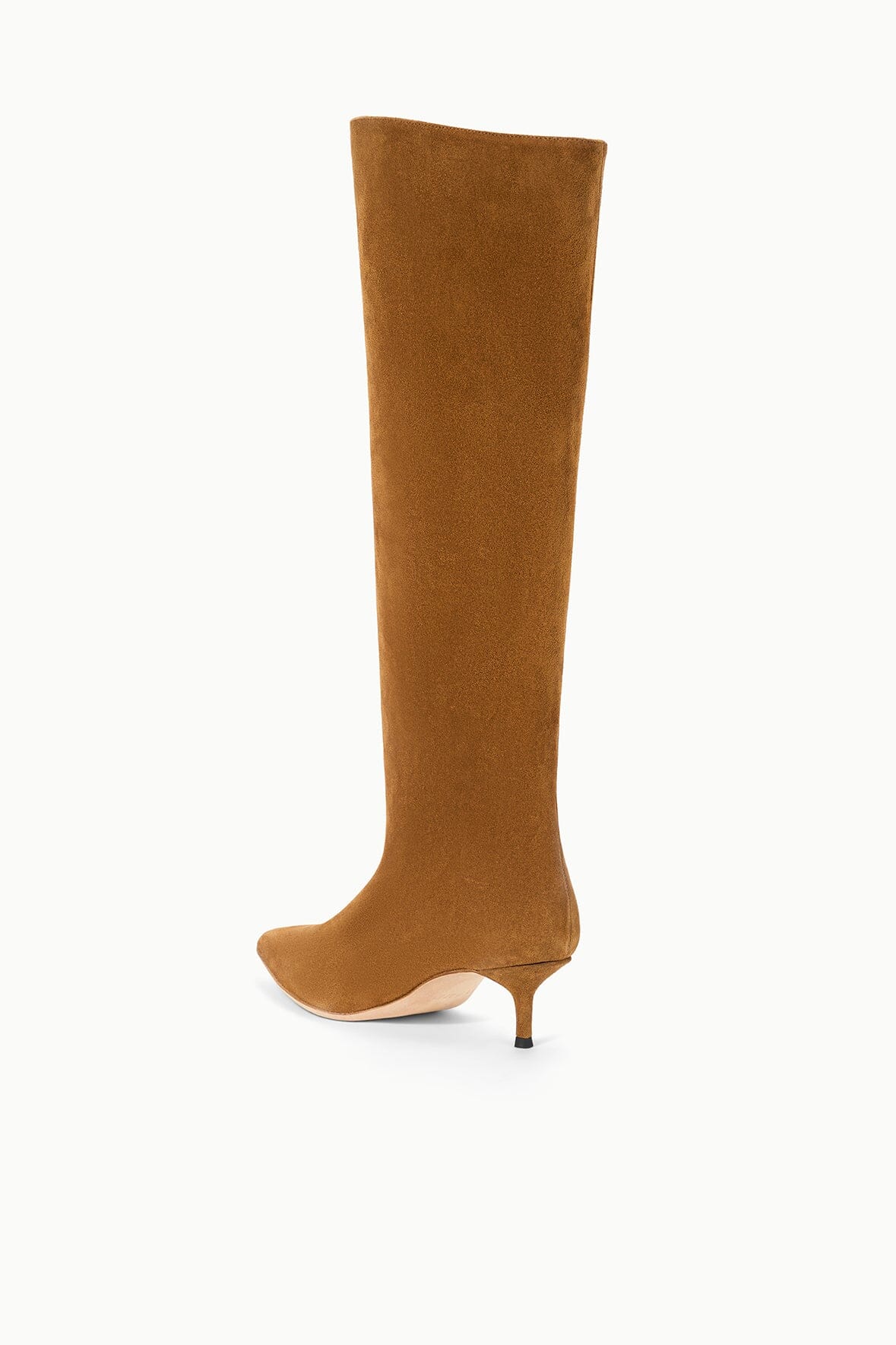 STAUD | Sebastian Kitten Heel Boot Tan
