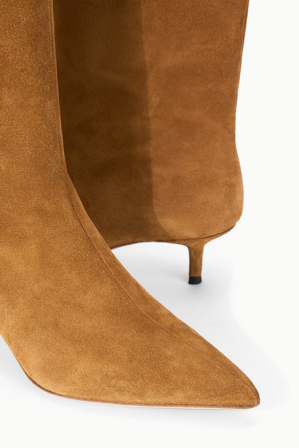 STAUD | Sebastian Kitten Heel Boot Tan