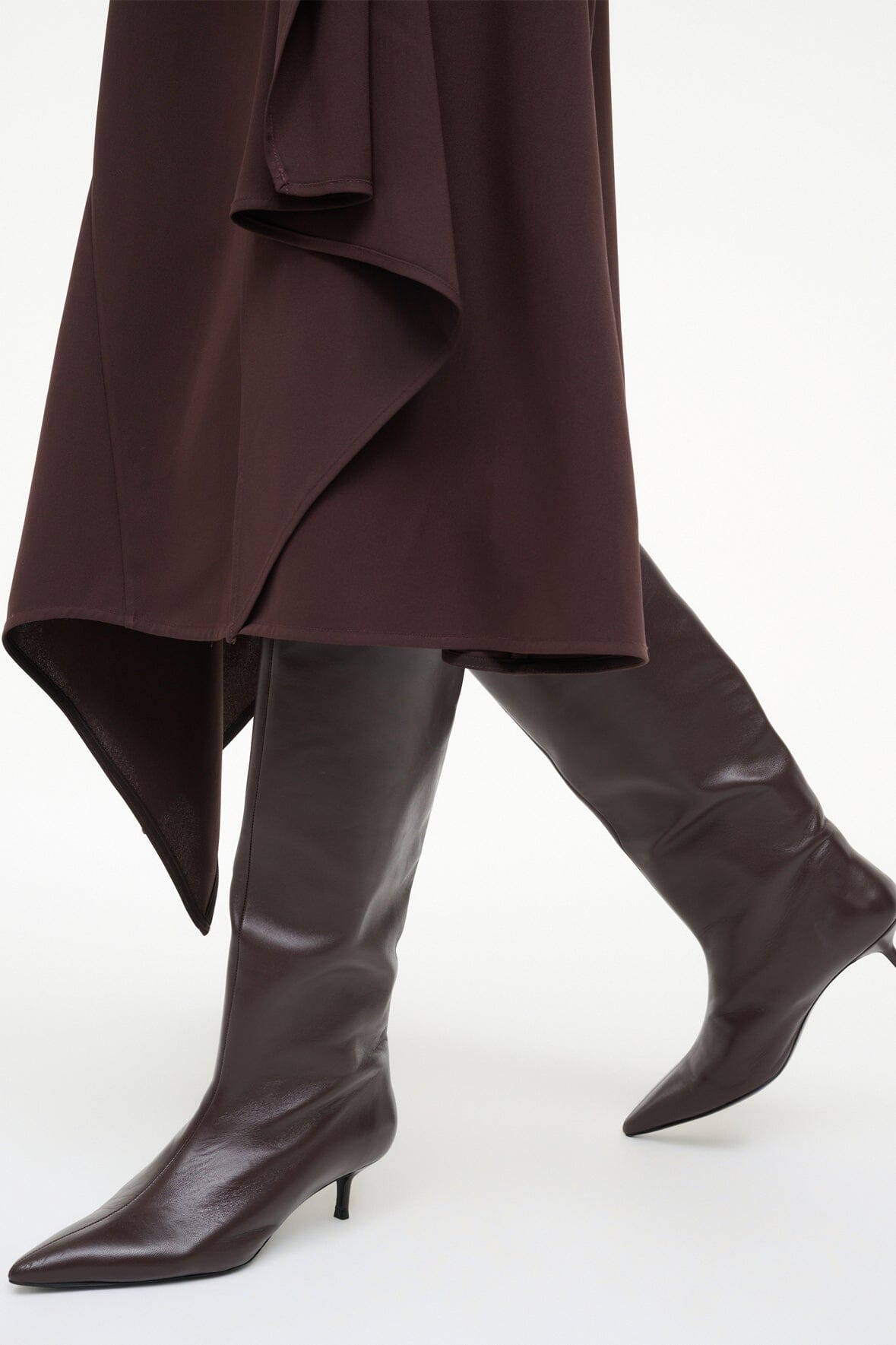 STAUD | Sebastian Kitten Heel Boot Espresso