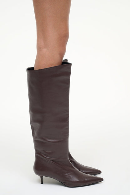 STAUD | Sebastian Kitten Heel Boot Espresso