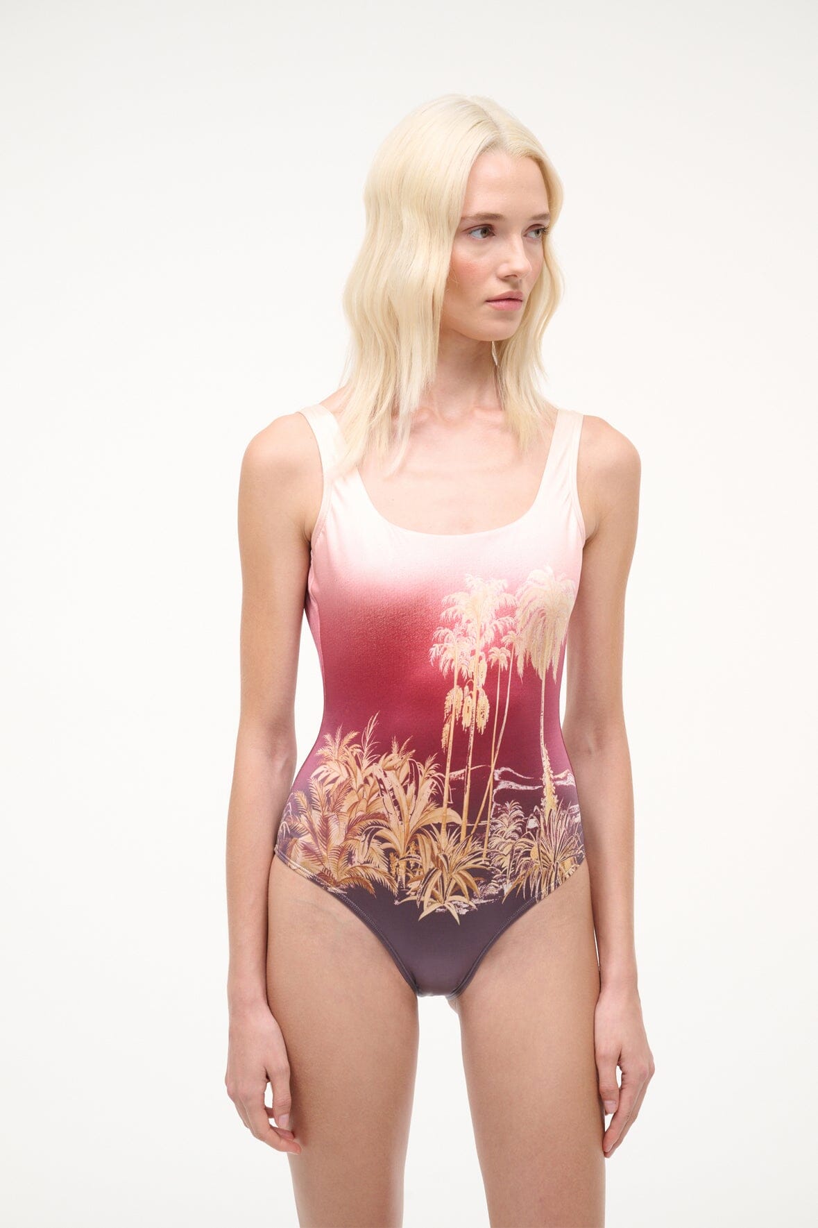 STAUD | Lea One Piece California Sunset
