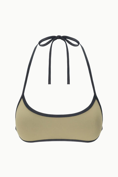 STAUD | Koko Bikini Top Thyme Black