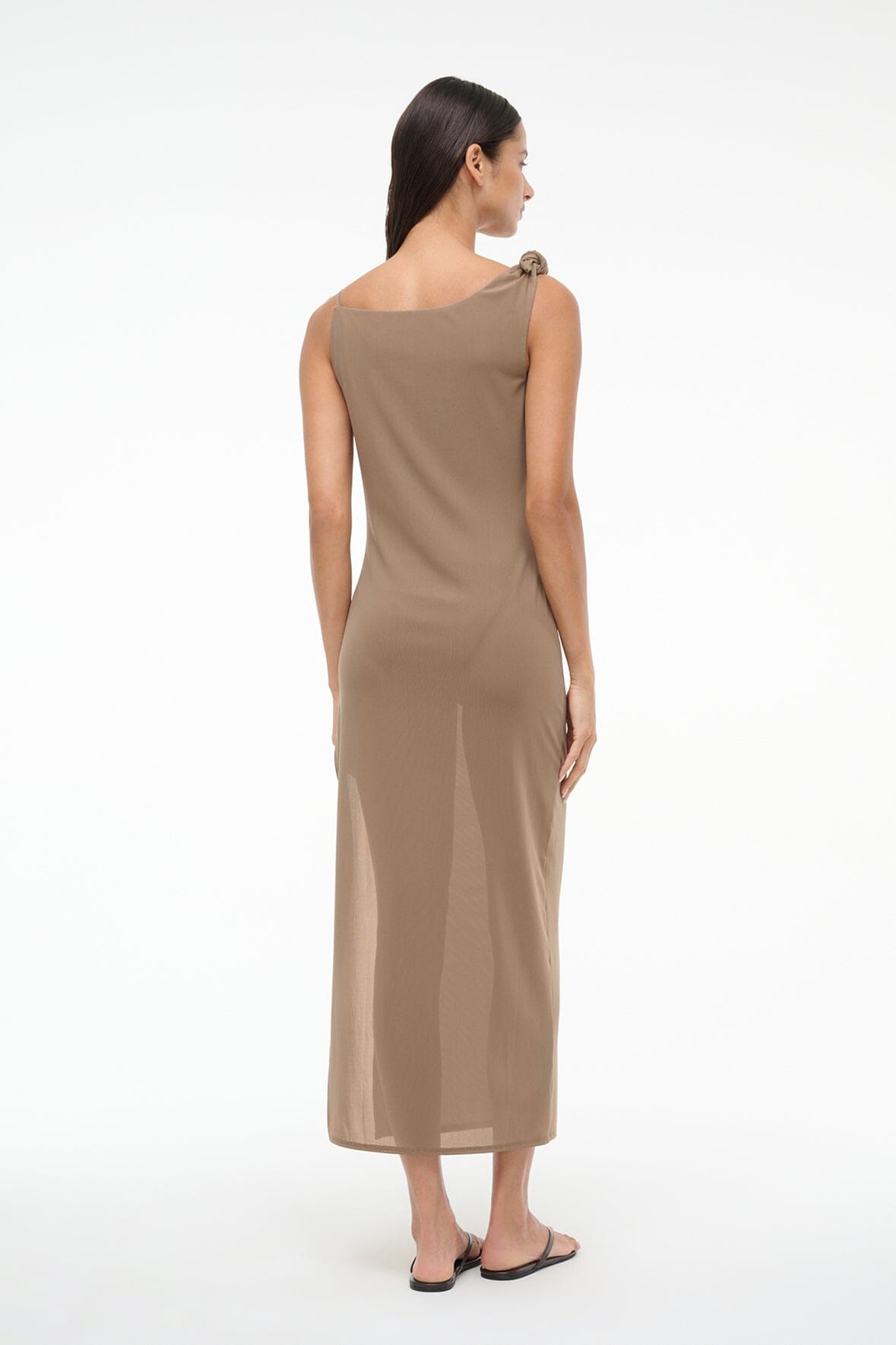 STAUD | Vienna Dress Taupe