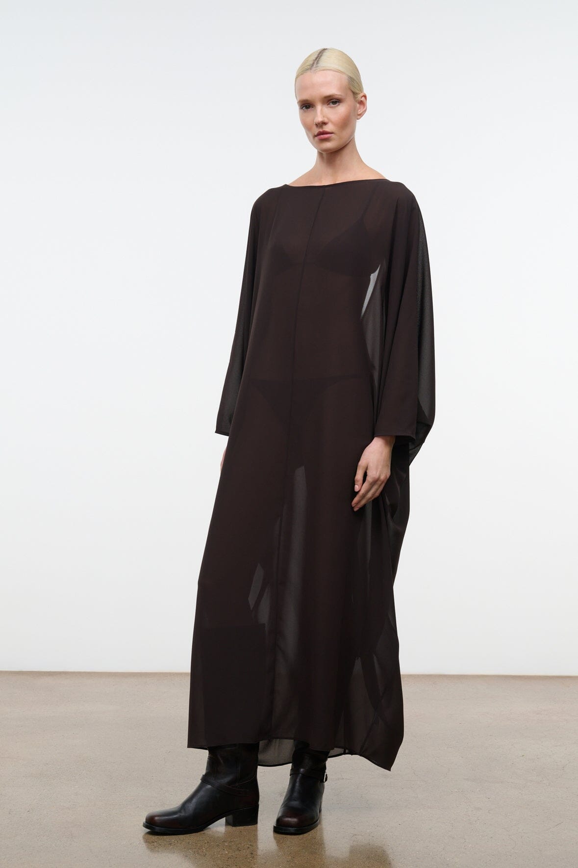 STAUD | Nour Dress Espresso