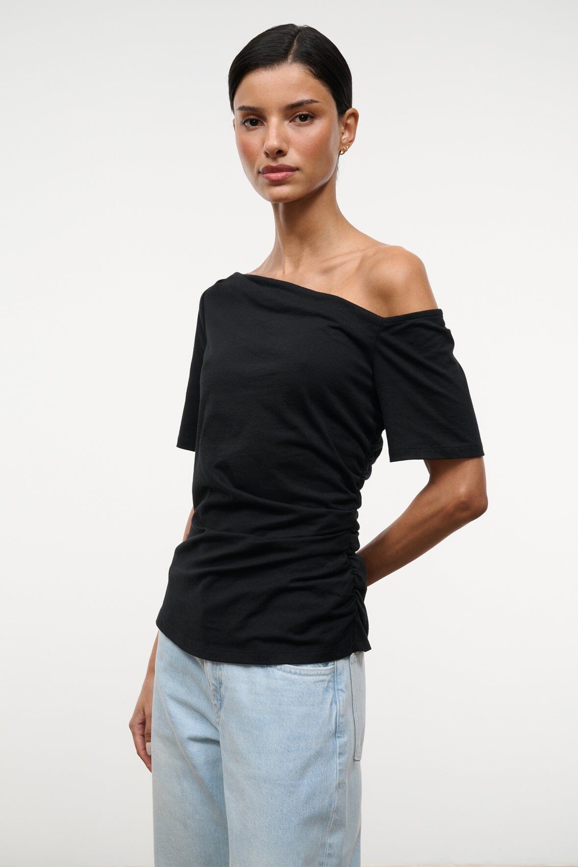 STAUD | Carine Top Black
