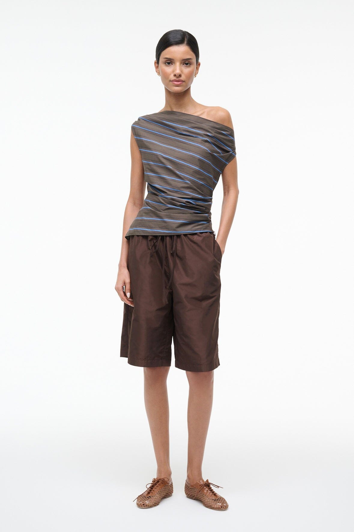 STAUD | Phare Top Huntington Stripe