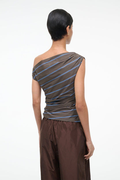 STAUD | Phare Top Huntington Stripe