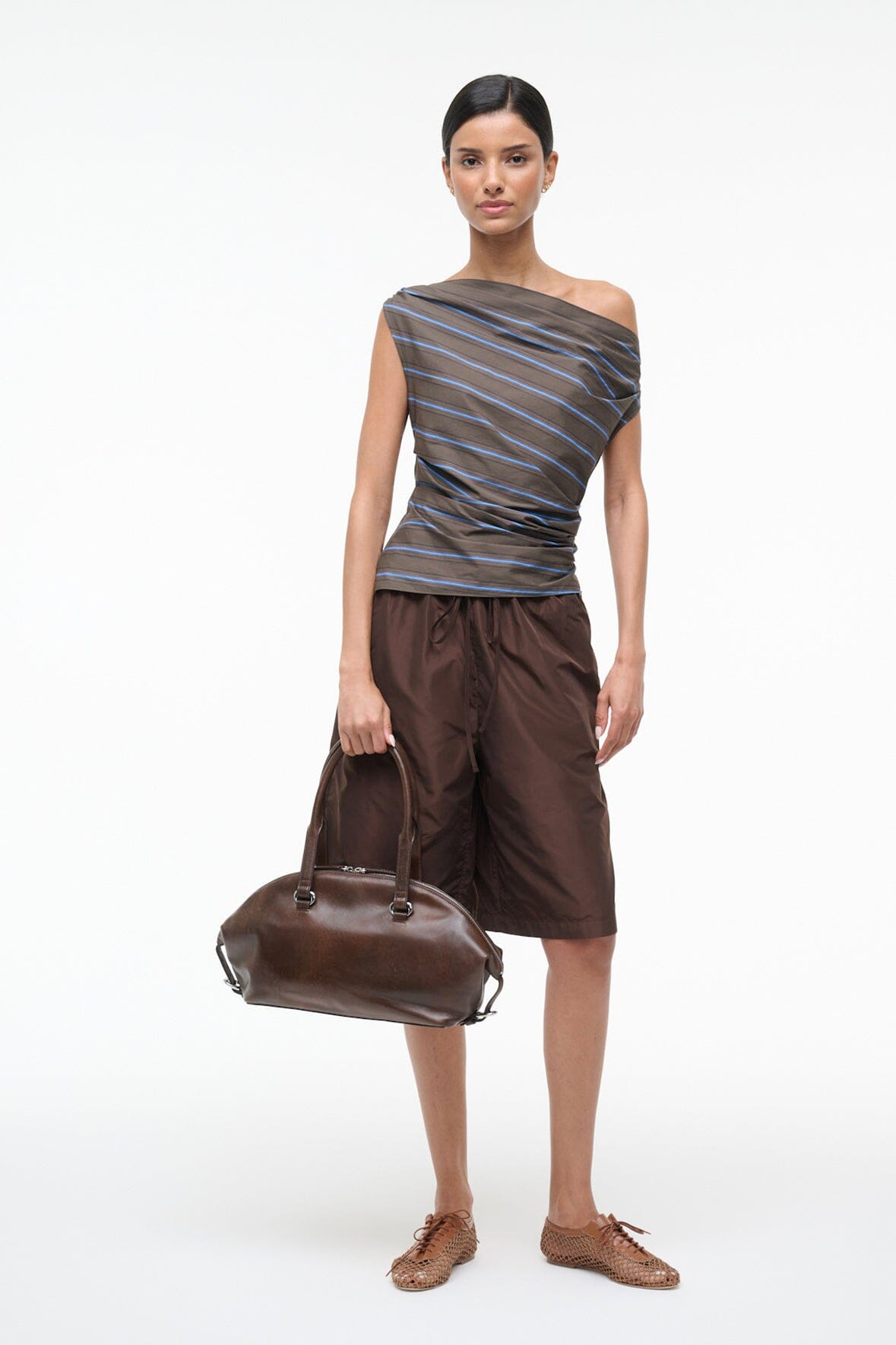 STAUD | Phare Top Huntington Stripe