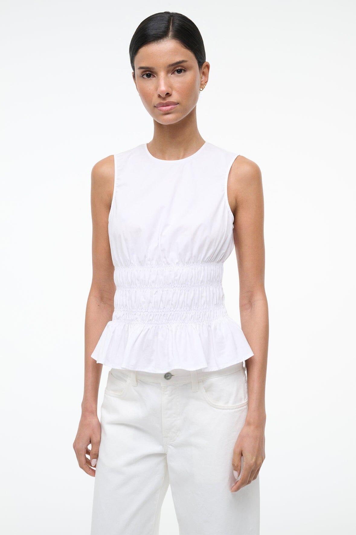 STAUD | Culver Top White