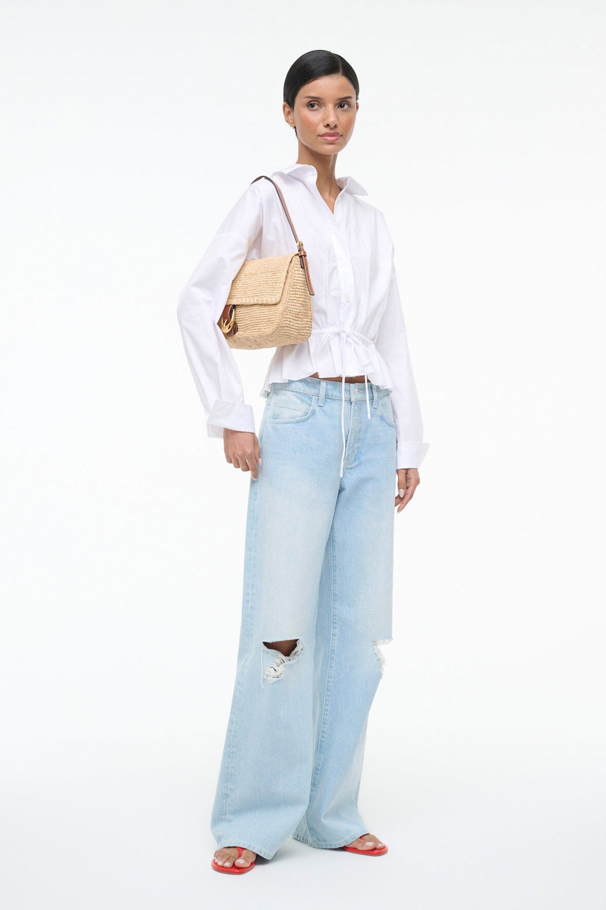 STAUD | Primrose Shirt White