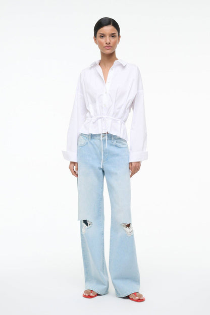 STAUD | Primrose Shirt White