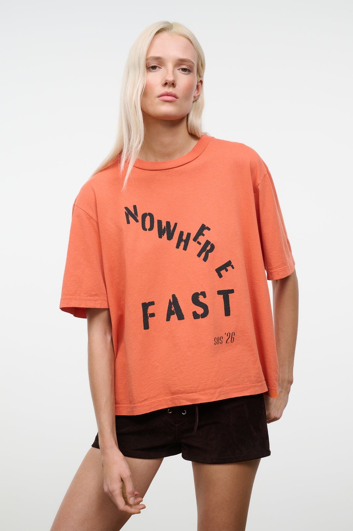 STAUD | Liam Relaxed Tee Nowhere Fast