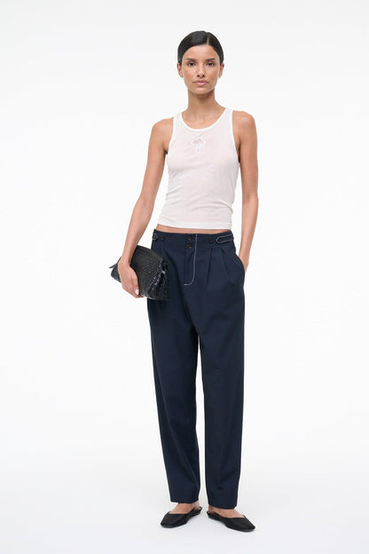 STAUD | Mya Tank Ivory