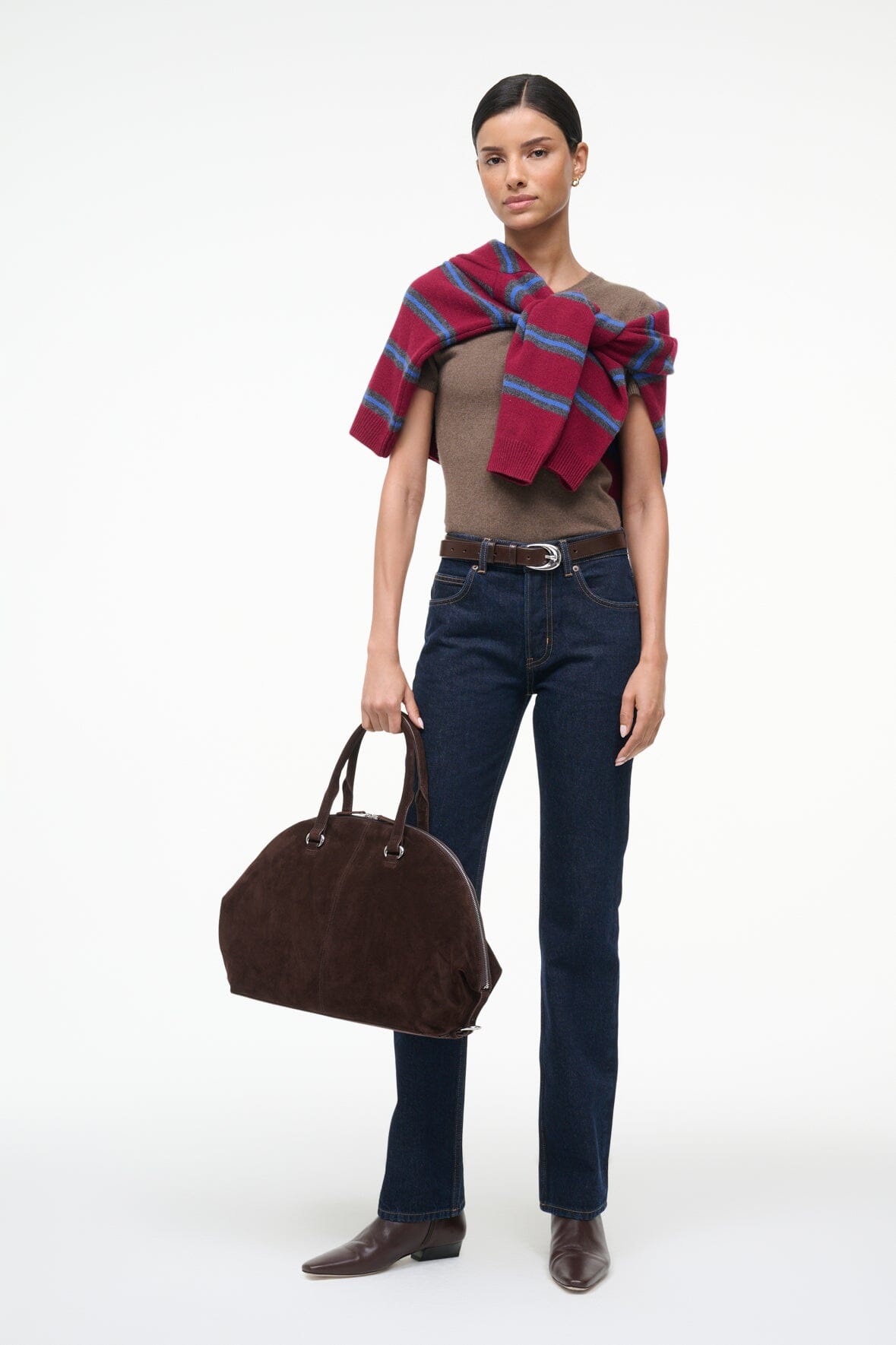 STAUD | Easy Cashmere Tee Truffle