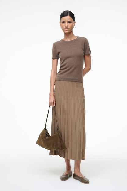 STAUD | Easy Cashmere Tee Truffle