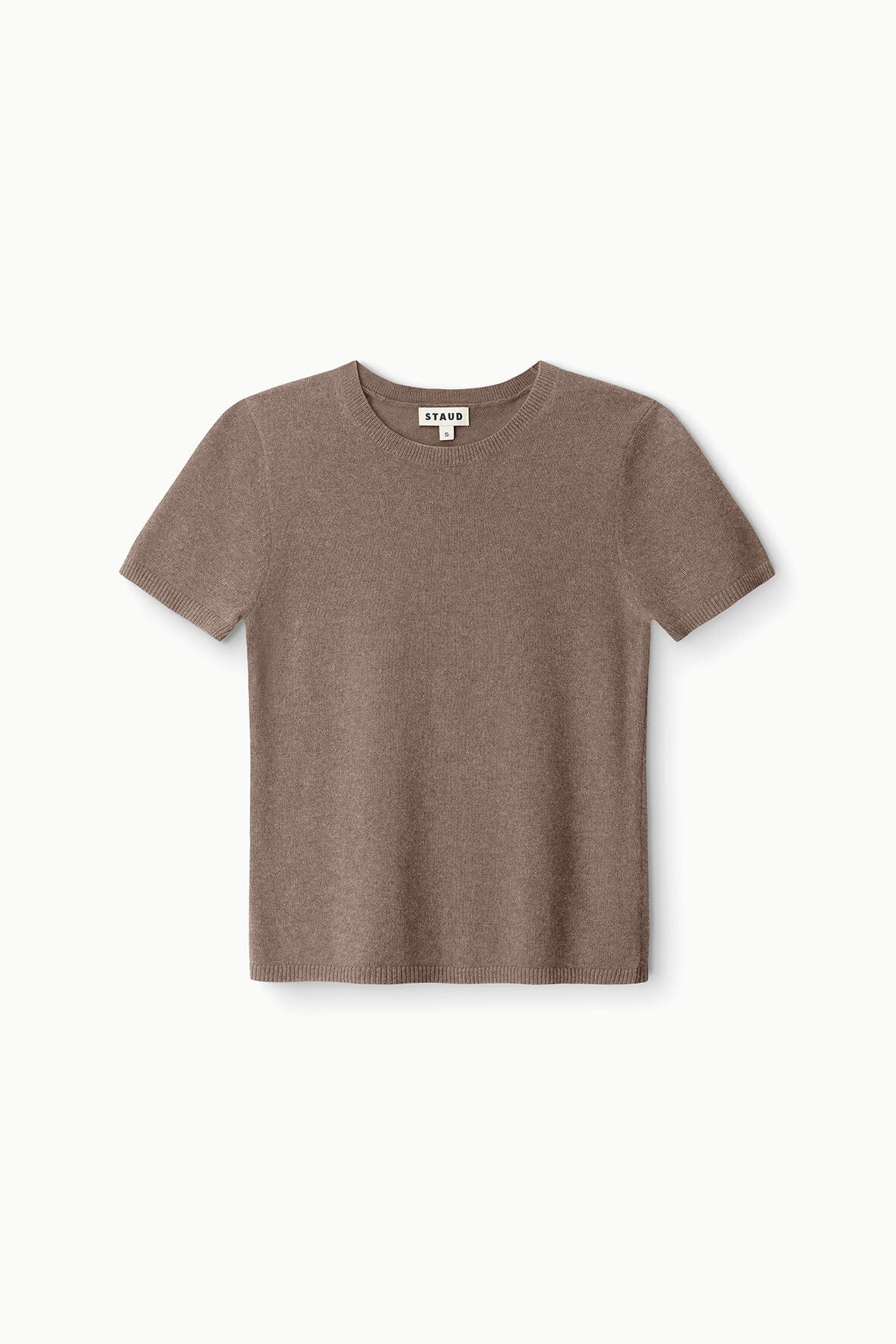 STAUD | Easy Cashmere Tee Truffle