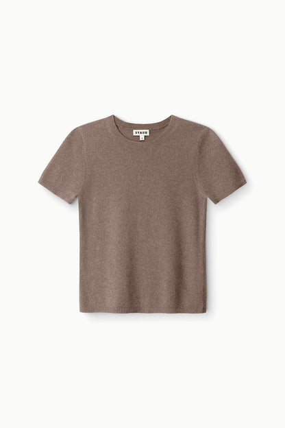 STAUD | Easy Cashmere Tee Truffle