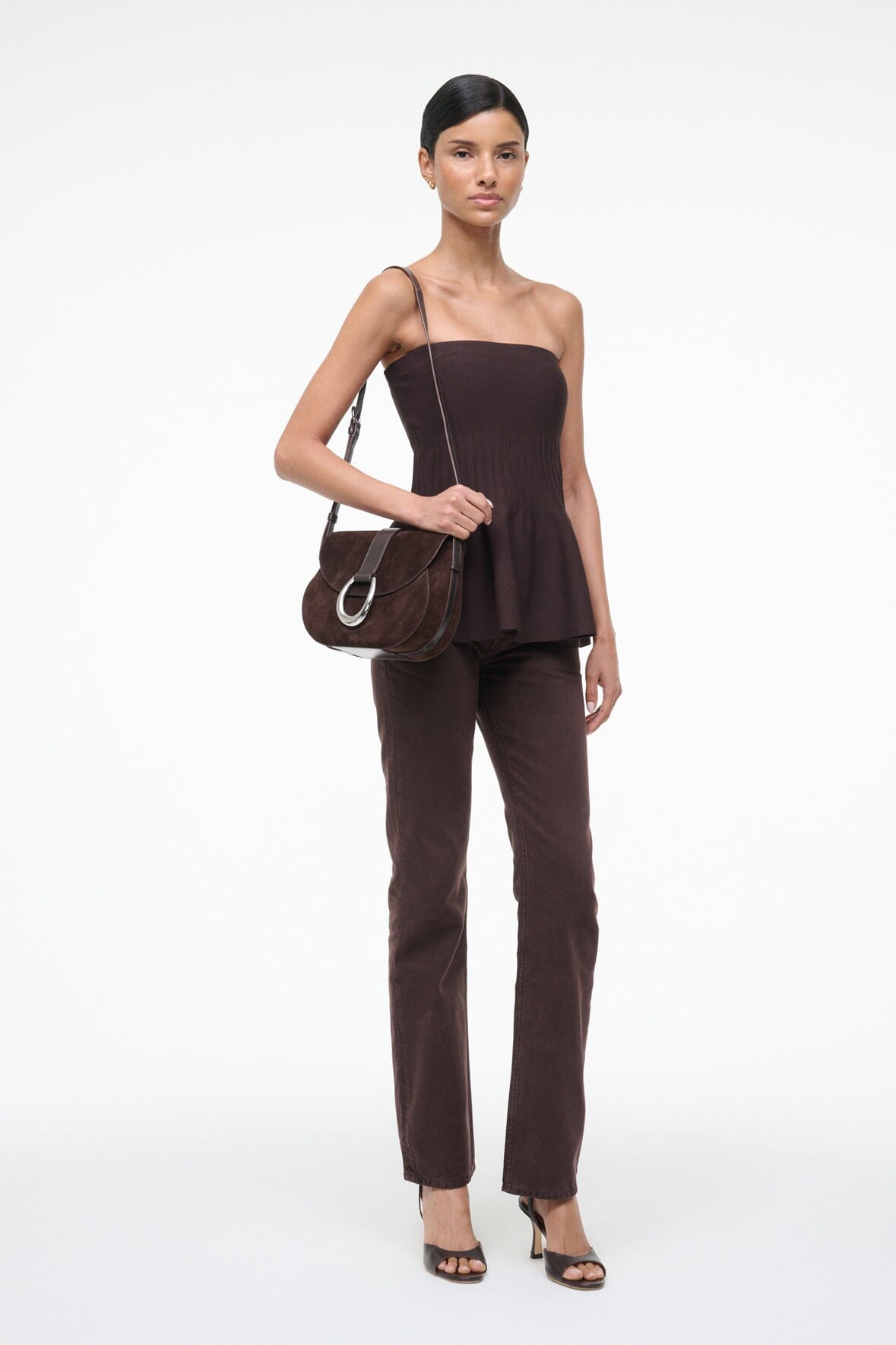 STAUD | Evie Top Earth