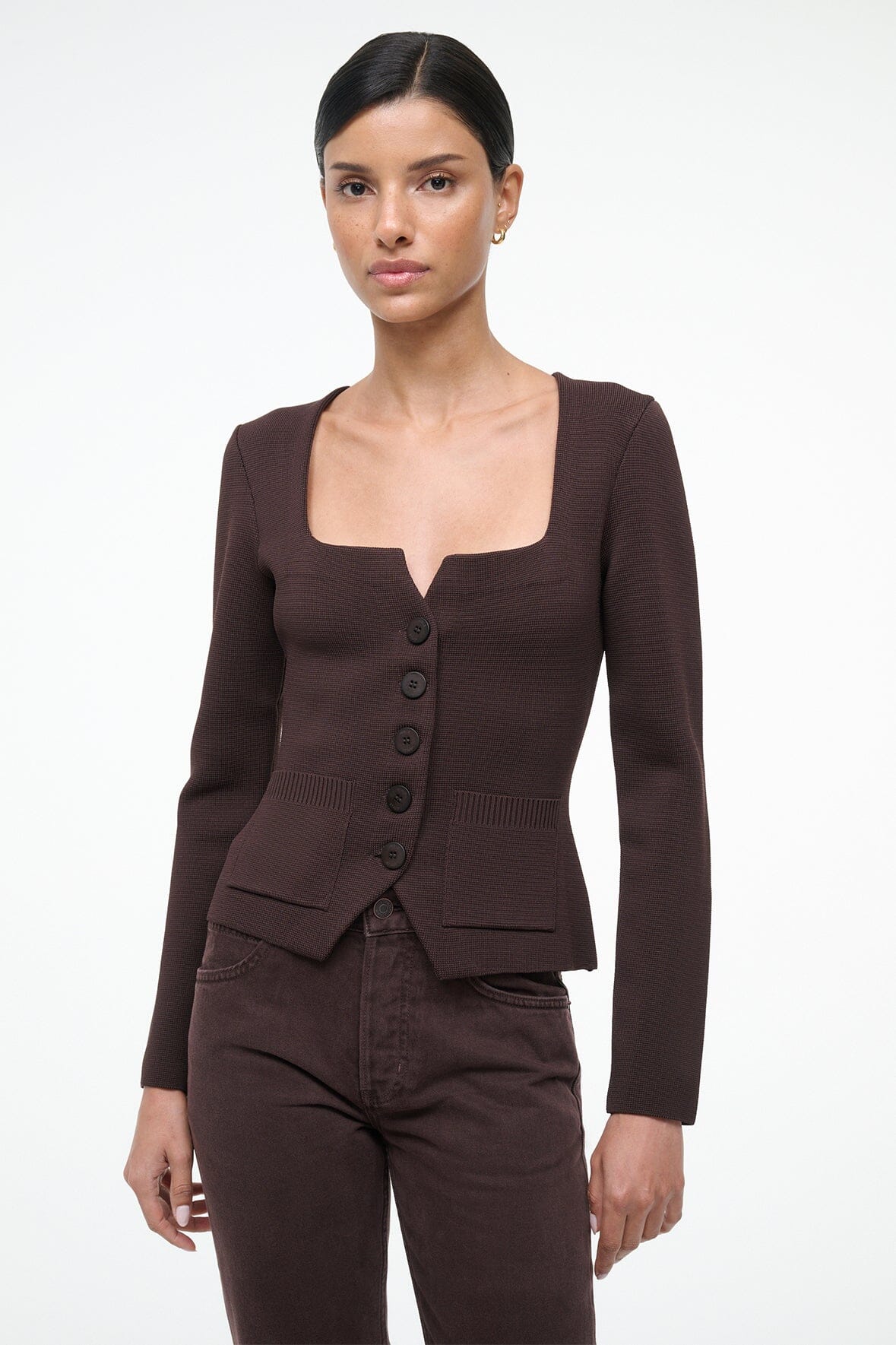 STAUD | Rachela Top Earth