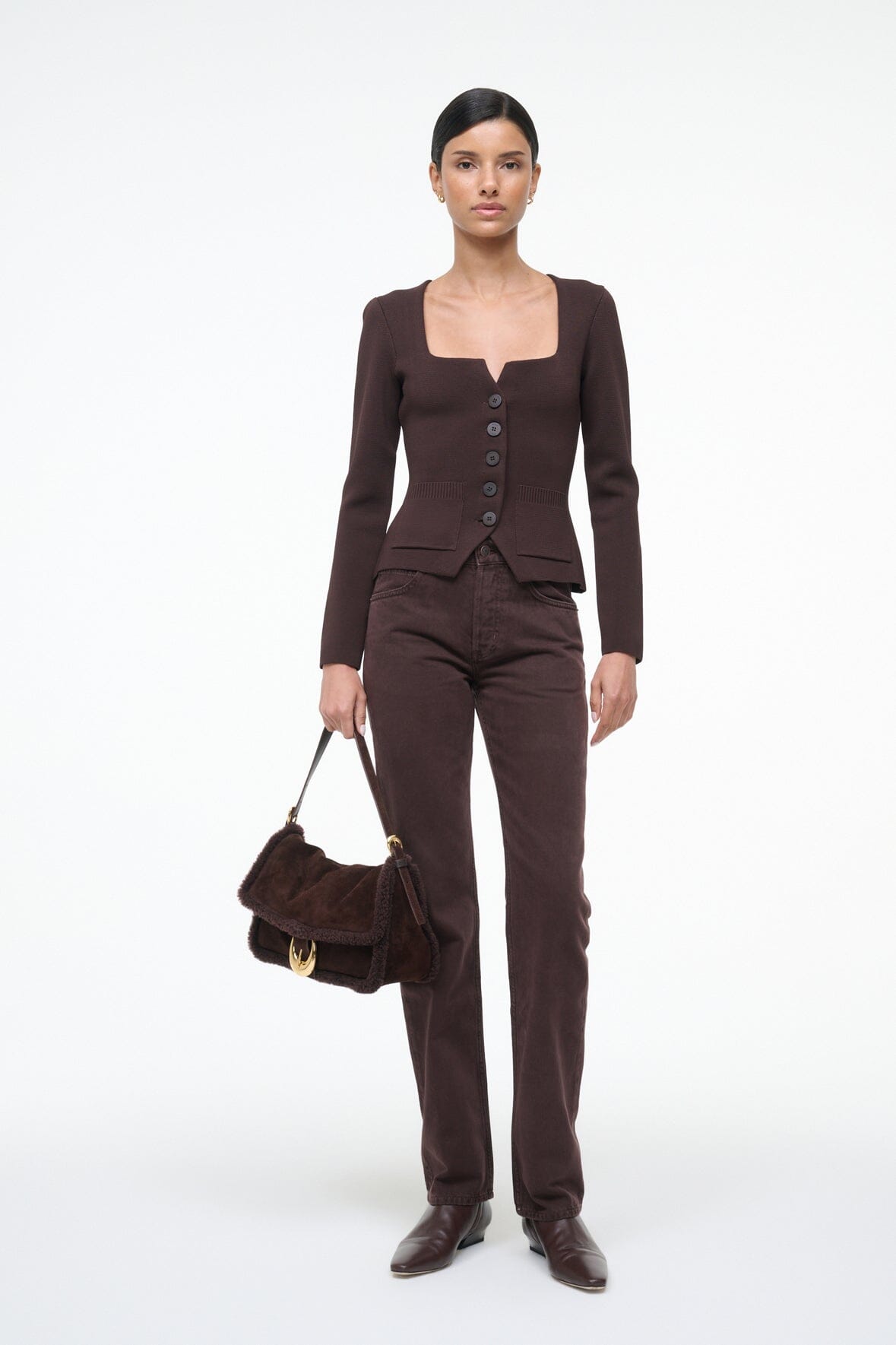 STAUD | Rachela Top Earth