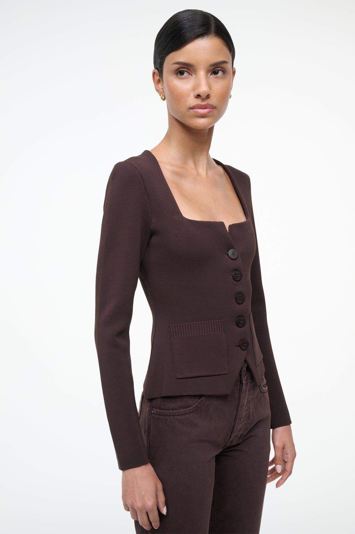 STAUD | Rachela Top Earth