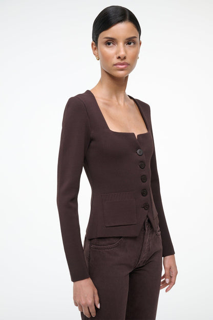 STAUD | Rachela Top Earth