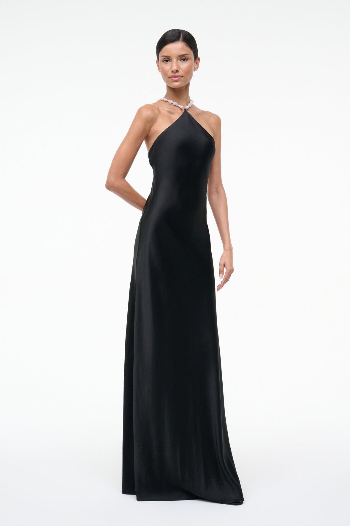STAUD | Cadence Dress Black