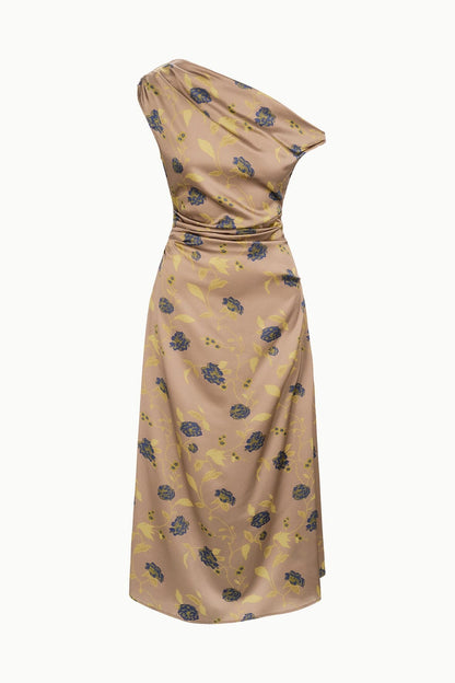 STAUD | Phare Silk Dress Vintage Floral