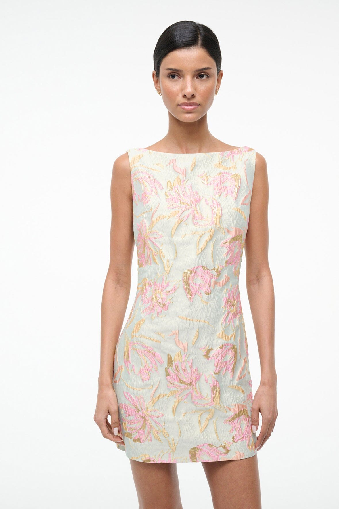 STAUD | Mimi Dress Botanica Aloe