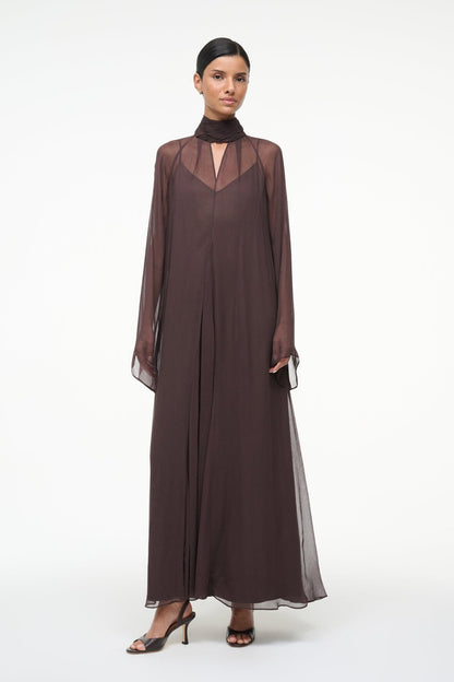 STAUD | Esther Maxi Dress Earth