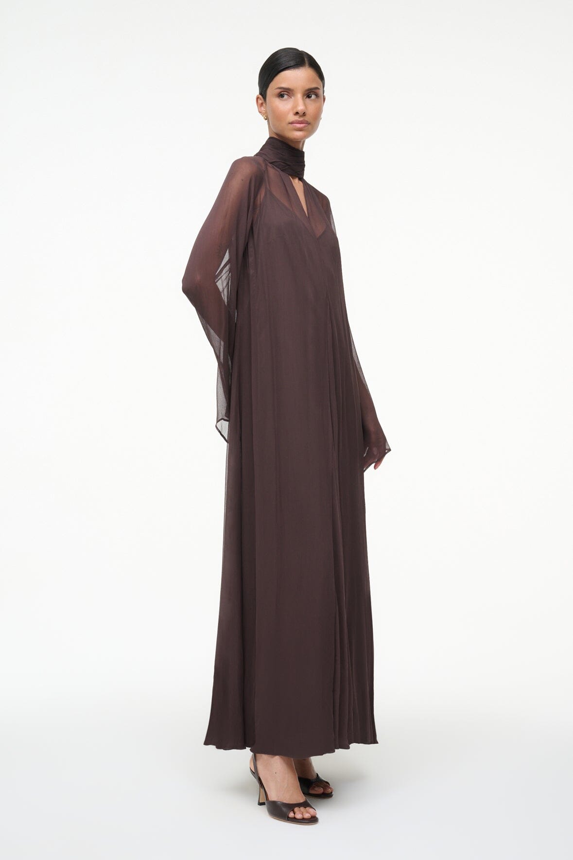 STAUD | Esther Maxi Dress Earth