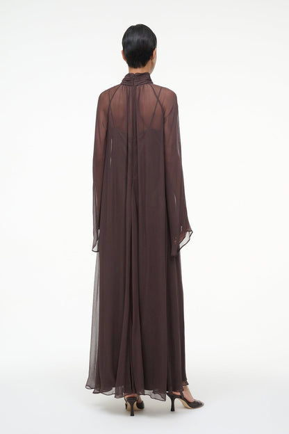STAUD | Esther Maxi Dress Earth