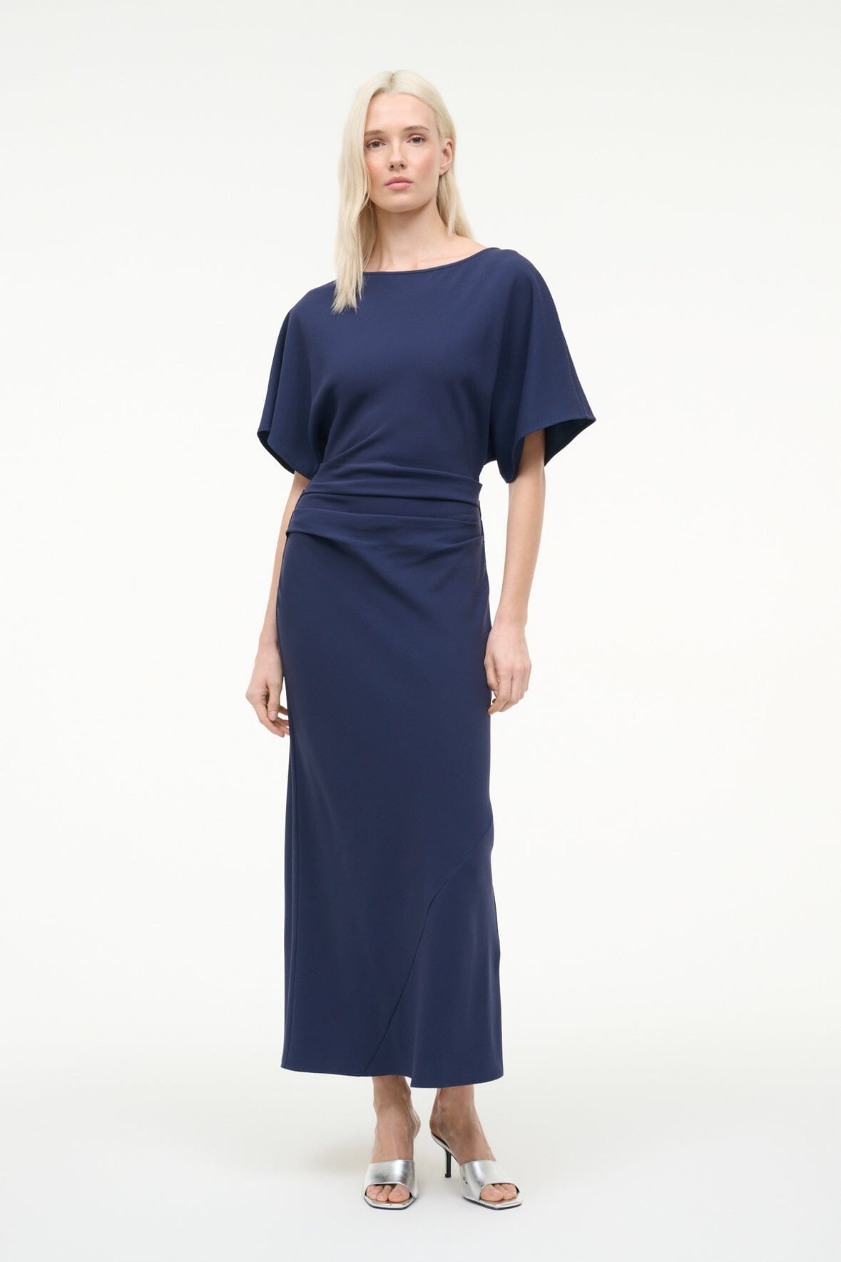 STAUD | Amelie Dress Navy