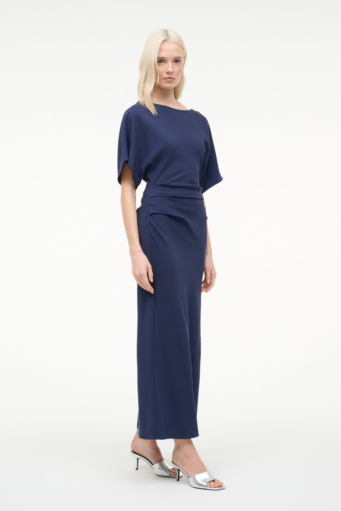 STAUD | Amelie Dress Navy