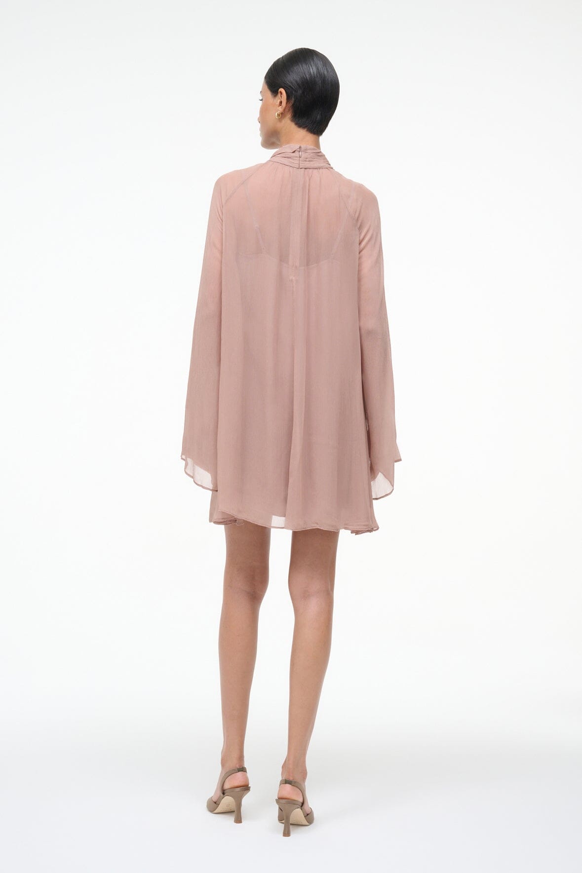 STAUD | Esther Mini Dress Taupe
