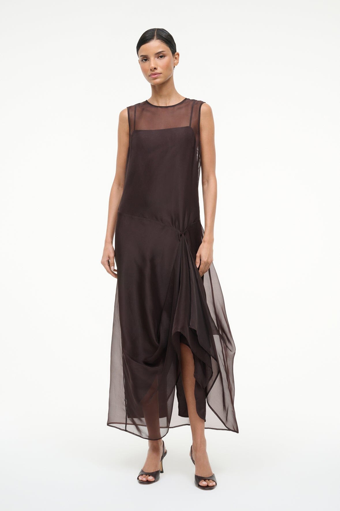 STAUD | Viola Dress Earth