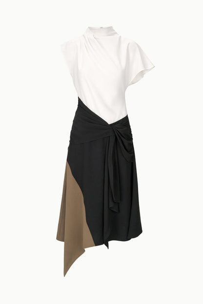 STAUD | Davina Dress Black Multi